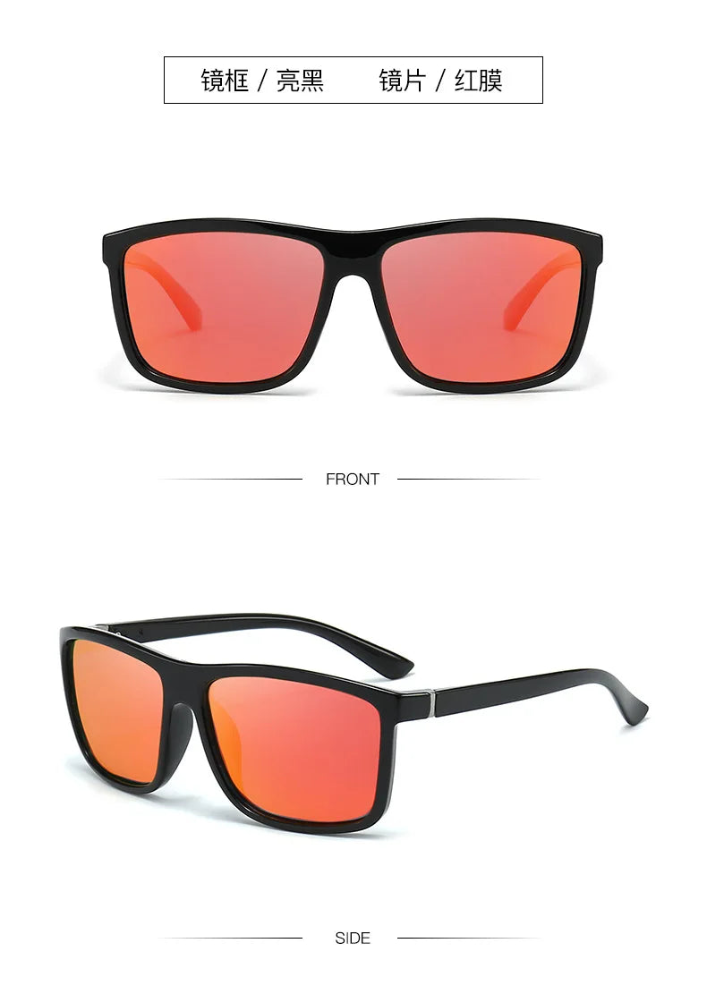 KLASSNUM Square Polarized Sunglasses
