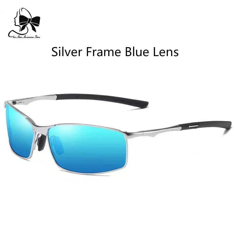 Echelon Polarized Metal Frame Sunglasses – UV400 Driving Optics