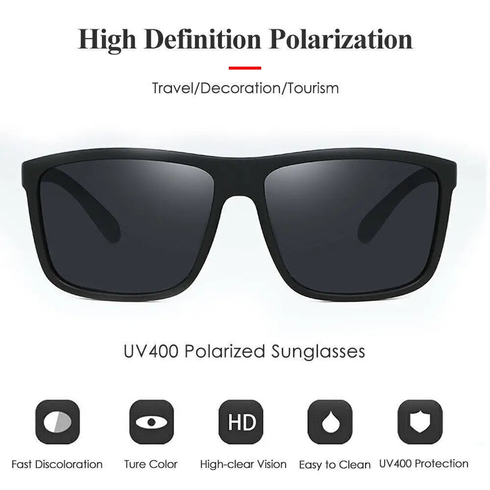 KLASSNUM Square Polarized Sunglasses