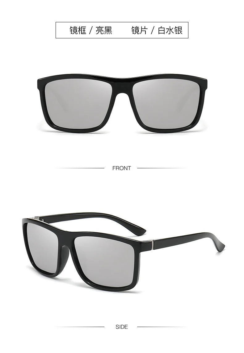 KLASSNUM Square Polarized Sunglasses
