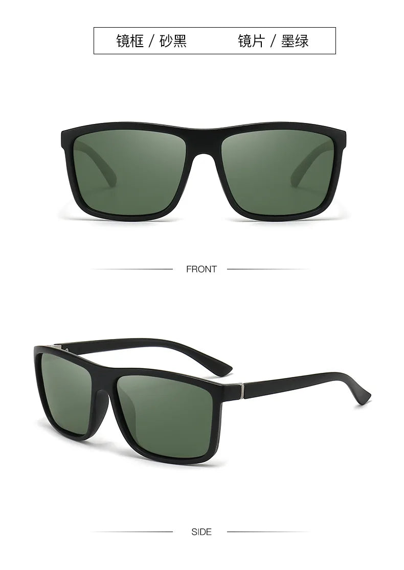 KLASSNUM Square Polarized Sunglasses