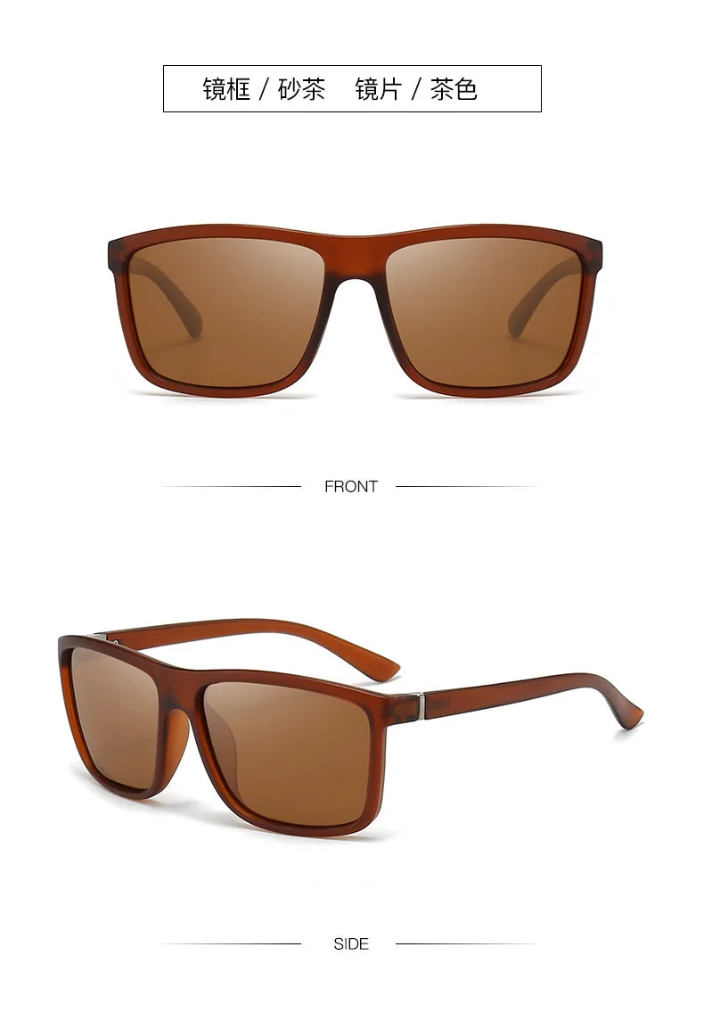 KLASSNUM Square Polarized Sunglasses