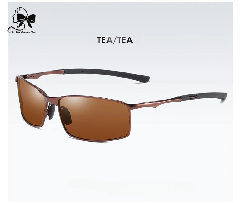 Echelon Polarized Metal Frame Sunglasses – UV400 Driving Optics
