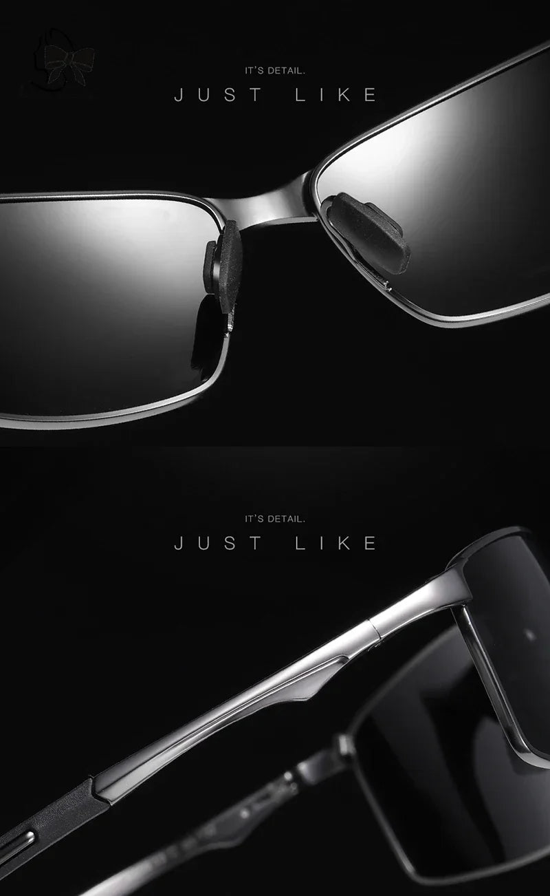 Echelon Polarized Metal Frame Sunglasses – UV400 Driving Optics