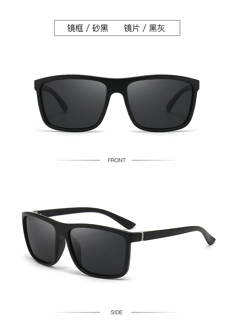 KLASSNUM Square Polarized Sunglasses