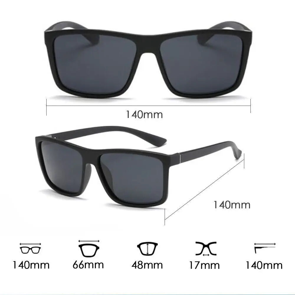 KLASSNUM Square Polarized Sunglasses