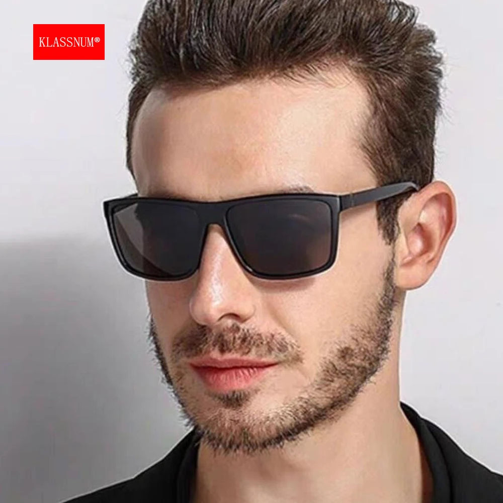 KLASSNUM Square Polarized Sunglasses