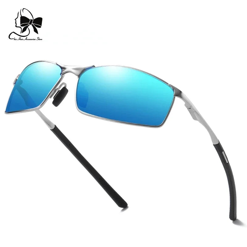 Echelon Polarized Metal Frame Sunglasses – UV400 Driving Optics