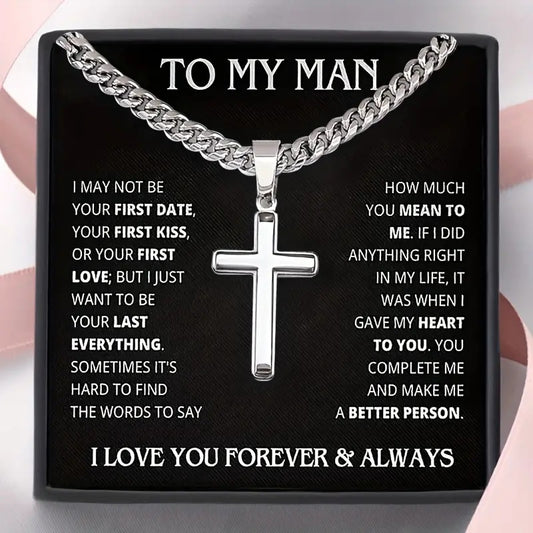 Coss Chain - Gift for Him