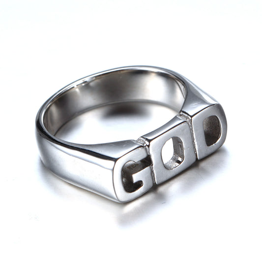 GOD Titanium Ring