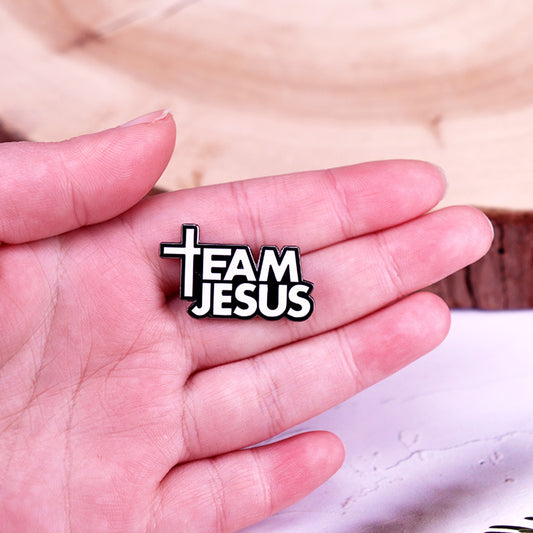 Team Jesus Enamel Pin