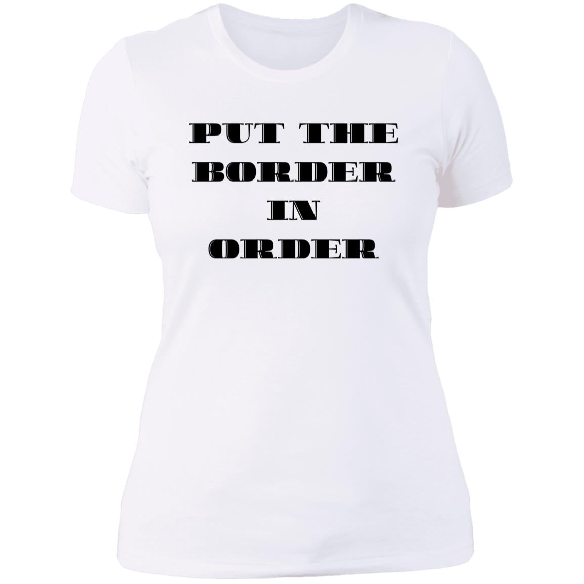 BORDER ON ORDER