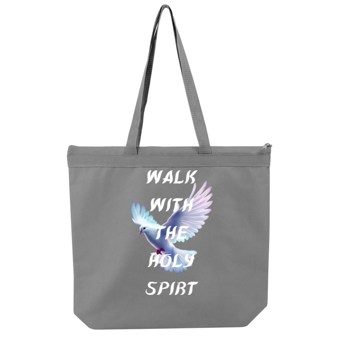 WALK WITH THE HOLY SPIRT tote bag