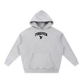 FORGIVEN Snow Wash Fleece Oversize Hoodie