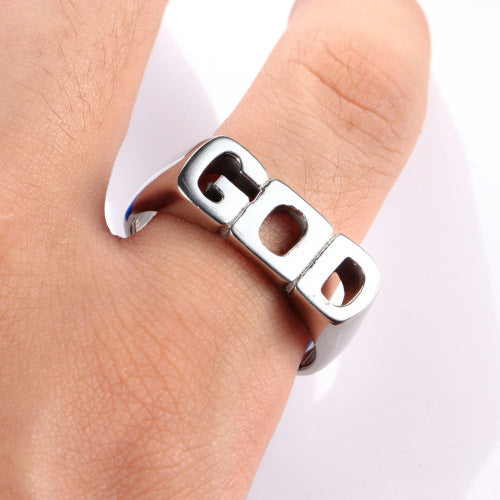 GOD Titanium Ring